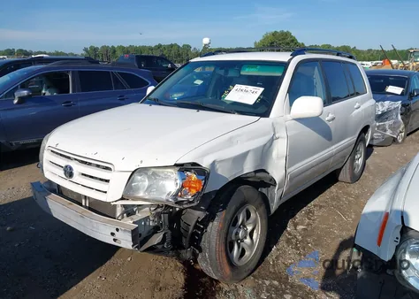 2005 Toyota Highlander from USA, damaged, VIN JTEDD21A550124258